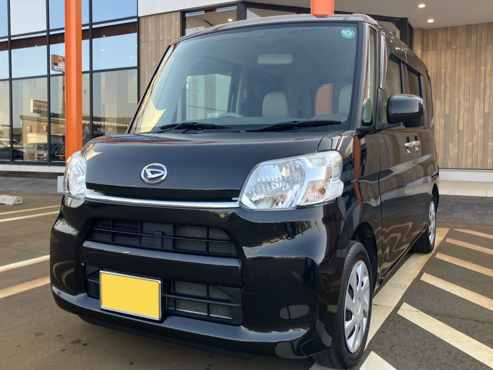 施工後の車